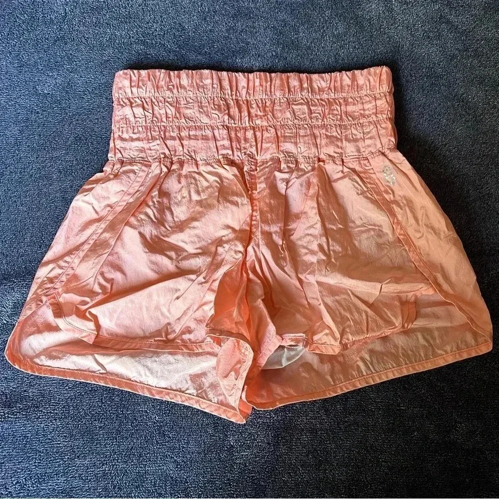 Pink Free People Way Home Shorts size M